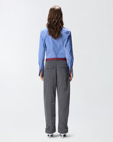 Pantaloni loose fit con cintura -  | Pinko