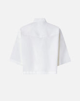 Camicia cropped con dettagli metallici -  | Pinko