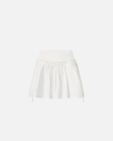 Short skirt with gathering and drawstring -  | Pinko
