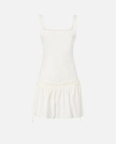 Abito corto con arricci e coulisse -  | Pinko