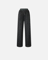 Mesh trousers with mirror detail -  | Pinko