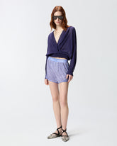 Shorts in rete con specchietti -  | Pinko