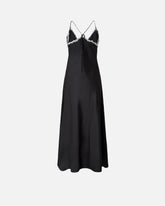 Long dress with lace inserts -  | Pinko
