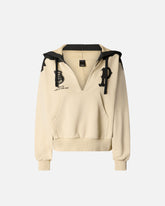 V-neck hoodie -  | Pinko