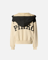 V-neck hoodie -  | Pinko