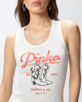 Débardeur à imprimé vintage -  | Pinko