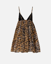 Kurzes Kleid mit Tigerprint -  | Pinko