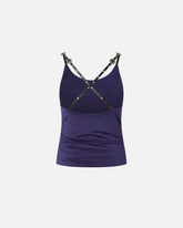 Top with studded spaghetti straps -  | Pinko