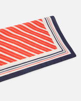 Foulard quadrato a righe larghe -  | Pinko