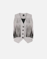 Vest with fringing -  | Pinko