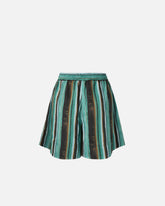 Short en coton à rayures façon coups de pinceau -  | Pinko