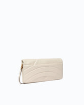 Pochette à bandoulière Love Bag Click Horizontal moyenne en cuir nappa matelassé -  | Pinko