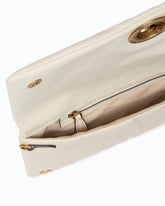 Pochette à bandoulière Love Bag Click Horizontal moyenne en cuir nappa matelassé -  | Pinko