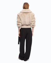Faux fur bomber jacket -  | Pinko