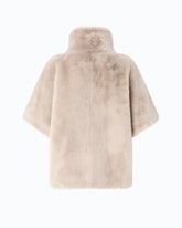 Faux fur cape -  | Pinko