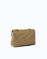 Bolso bandolera mediano Love Bag Puff de napa acolchada con hebilla tipo joya -  | Pinko