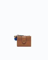 Portefeuille multifonction en cuir avec pompon -  | Pinko