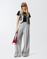 T-shirt con maxi ricamo gioiello Love Birds -  | Pinko