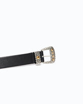 Cintura texana in pelle con tasche portaoggetti 3 cm -  | Pinko