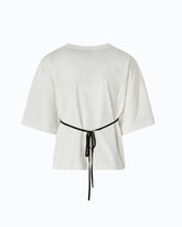 T-shirt con top in pizzo -  | Pinko