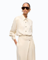 Camisa de sarga aterciopelada -  | Pinko