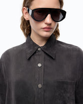 Camisa de sarga aterciopelada -  | Pinko