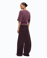 Barrel-fit corduroy trousers -  | Pinko