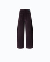 Barrel-fit corduroy trousers -  | Pinko