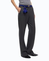 Hose mit geradem Bein und elastischem Bund -  | Pinko