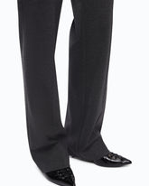 Hose mit geradem Bein und elastischem Bund -  | Pinko