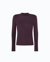 Merino wool sweater with removable shoulder pads -  | Pinko