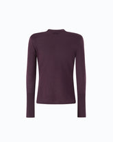 Merino wool sweater with removable shoulder pads -  | Pinko