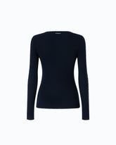 Pull côtelé à dentelle -  | Pinko