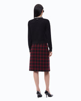 Cardigan mit Schmuckkragen - Schwarz | Pinko