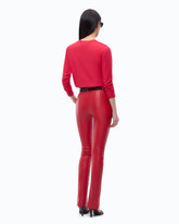 Maglia con logo Love Birds - Rosso | Pinko