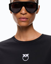 Pullover mit Logo Love Birds -  | Pinko