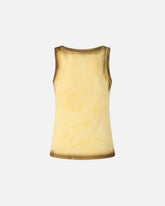 Camiseta sin mangas efecto espray con bordado PINKO -  | Pinko