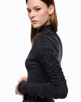 Maglia lupetto con fondo asimmetrico -  | Pinko