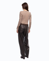 Pullover mit gerafften Ärmeln -  | Pinko