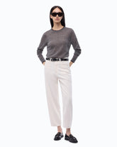 Pull léger en laine et cachemire - Gris foncé | Pinko