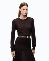 Leichter Pullover aus Wolle und Kaschmir -  | Pinko