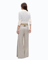 Cardigan cropped con colletto a polo -  | Pinko