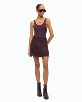 Ribbed merino wool vest top -  | Pinko