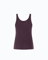 Ribbed merino wool vest top -  | Pinko