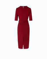 Robe ajustée avec ceinture Love Birds -  | Pinko