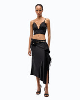 Bustier top with spaghetti straps -  | Pinko