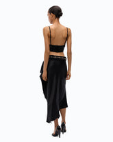 Bustier top with spaghetti straps -  | Pinko
