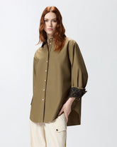Poplin shirt with lace details -  | Pinko