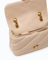 Petit sac à bandoulière Love Bag Puff Maxi Quilt New Buckle - Beige | Pinko