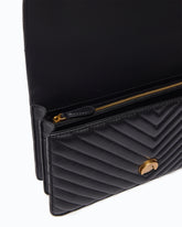 Medium Love Bag One Chevron New Buckle shoulder bag - Black | Pinko